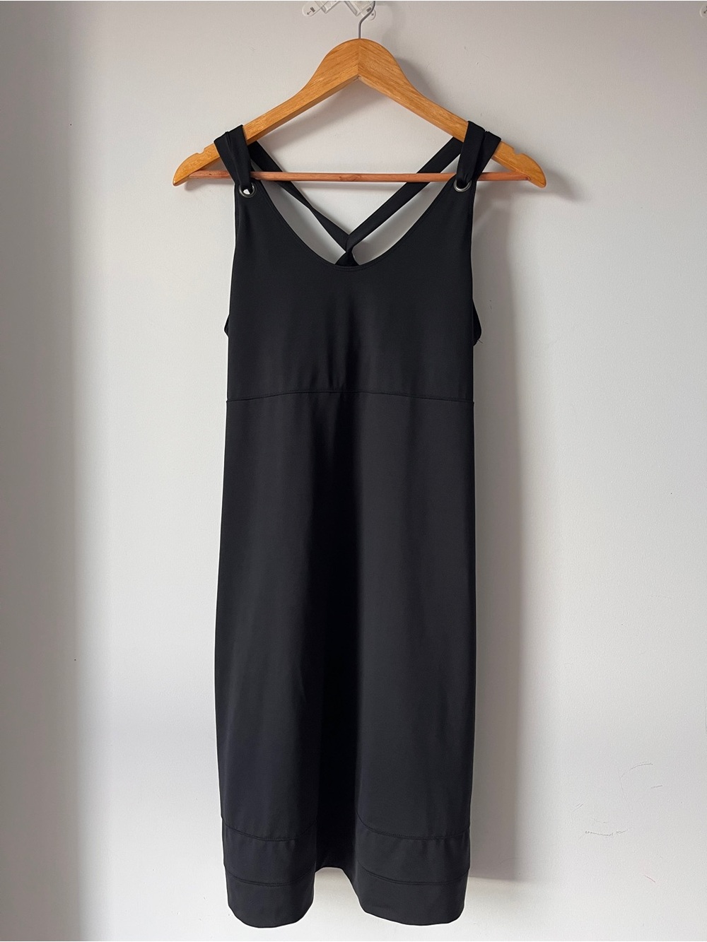 Merrell Opti-Wick Sleeveless Tank Dress Black UPF 50+ | Gorpcore | Summer